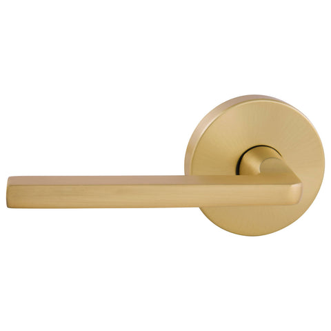 Gainsborough Avant Alba Satin Brass Passage Lever Set