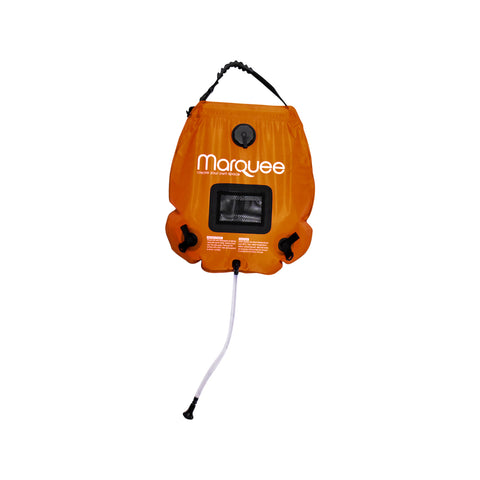 Marquee 20L Ultimate Solar Shower 2.4L/min with Temperature Gauge