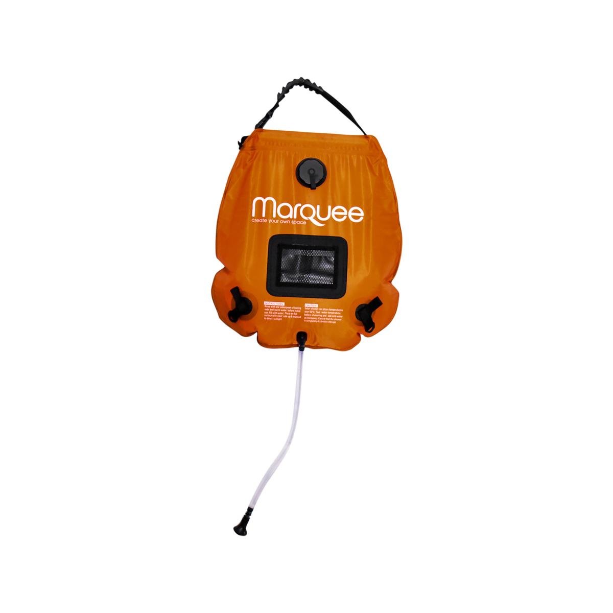 Marquee 20L Ultimate Solar Shower 2.4L/min with Temperature Gauge
