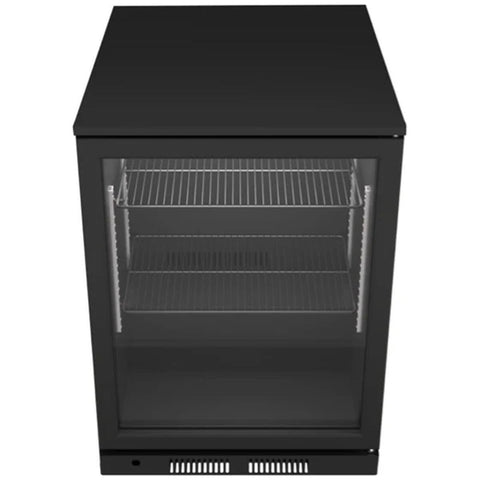 Everdure 128L Beverage Centre - Black, Triple Glazed Door, Freestanding or Underbench - EBC128B