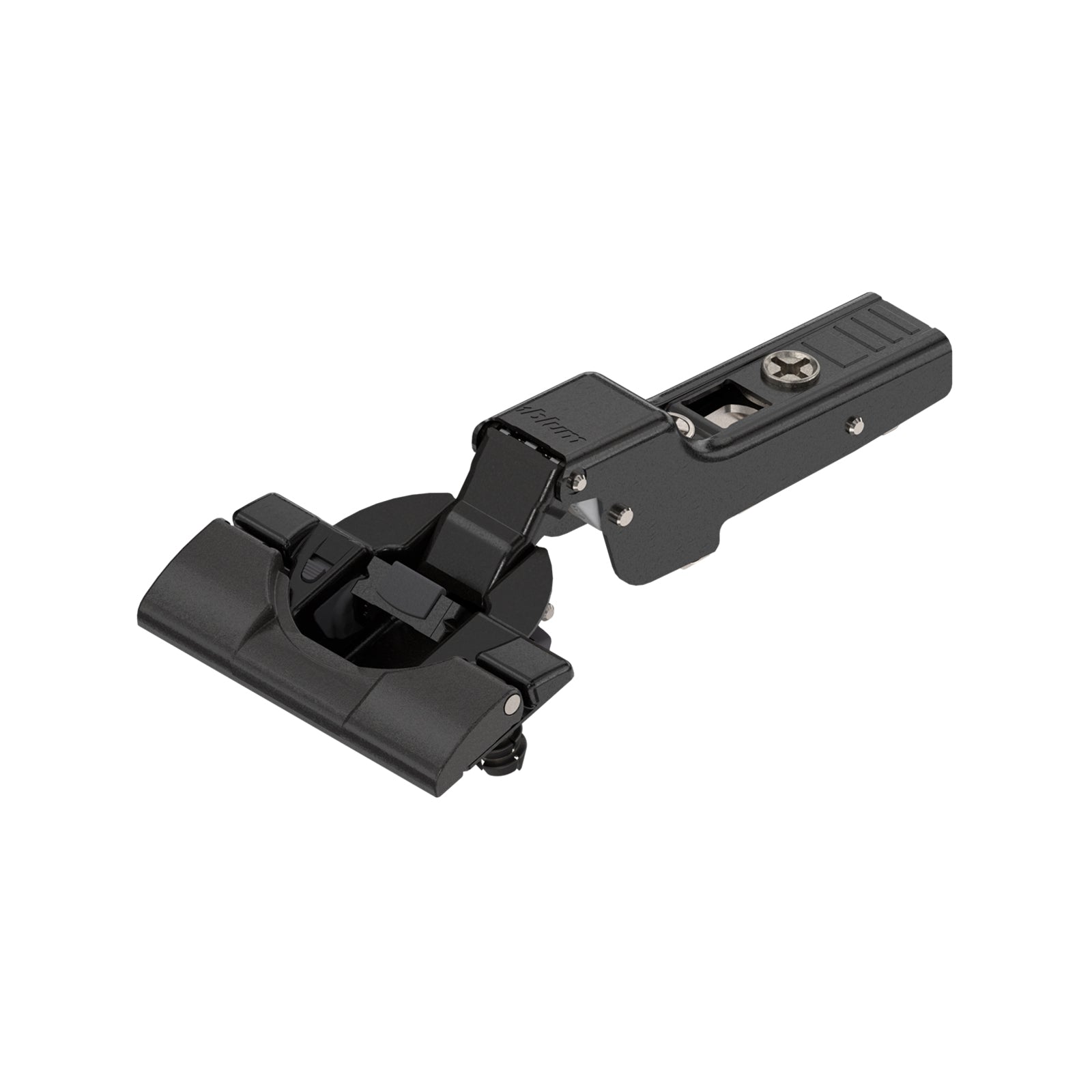 Blum 110 Degree Half Overlay Onyx Black Soft Close Cabinet Hinge - 2 Pack