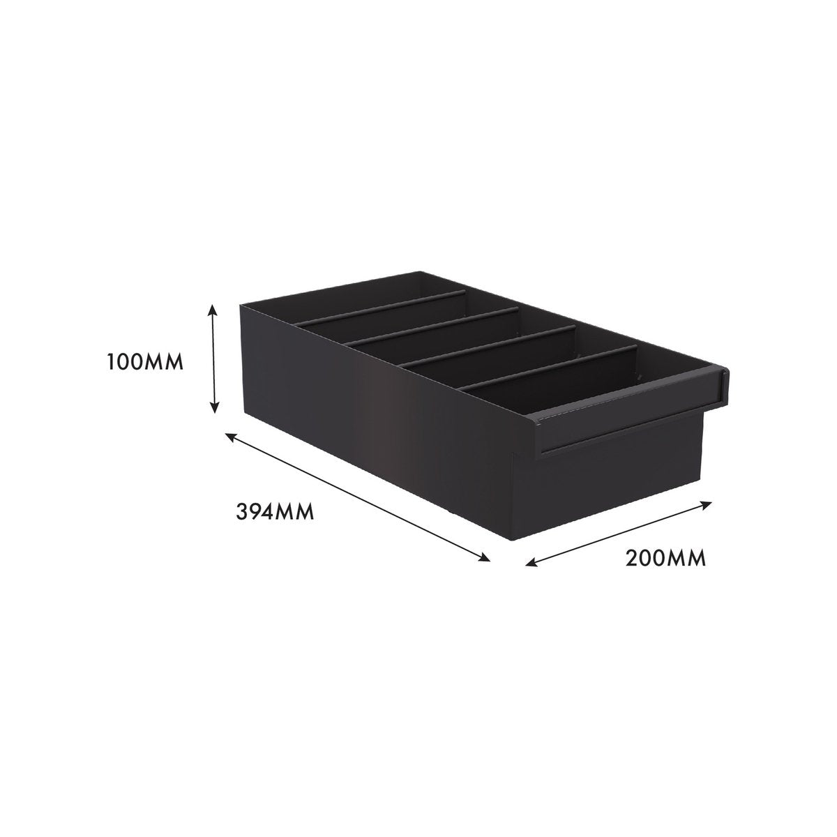 Handy Storage Spare Parts Tray - Medium Grey - PP - Easy Access - SuperSaverAU - view 5