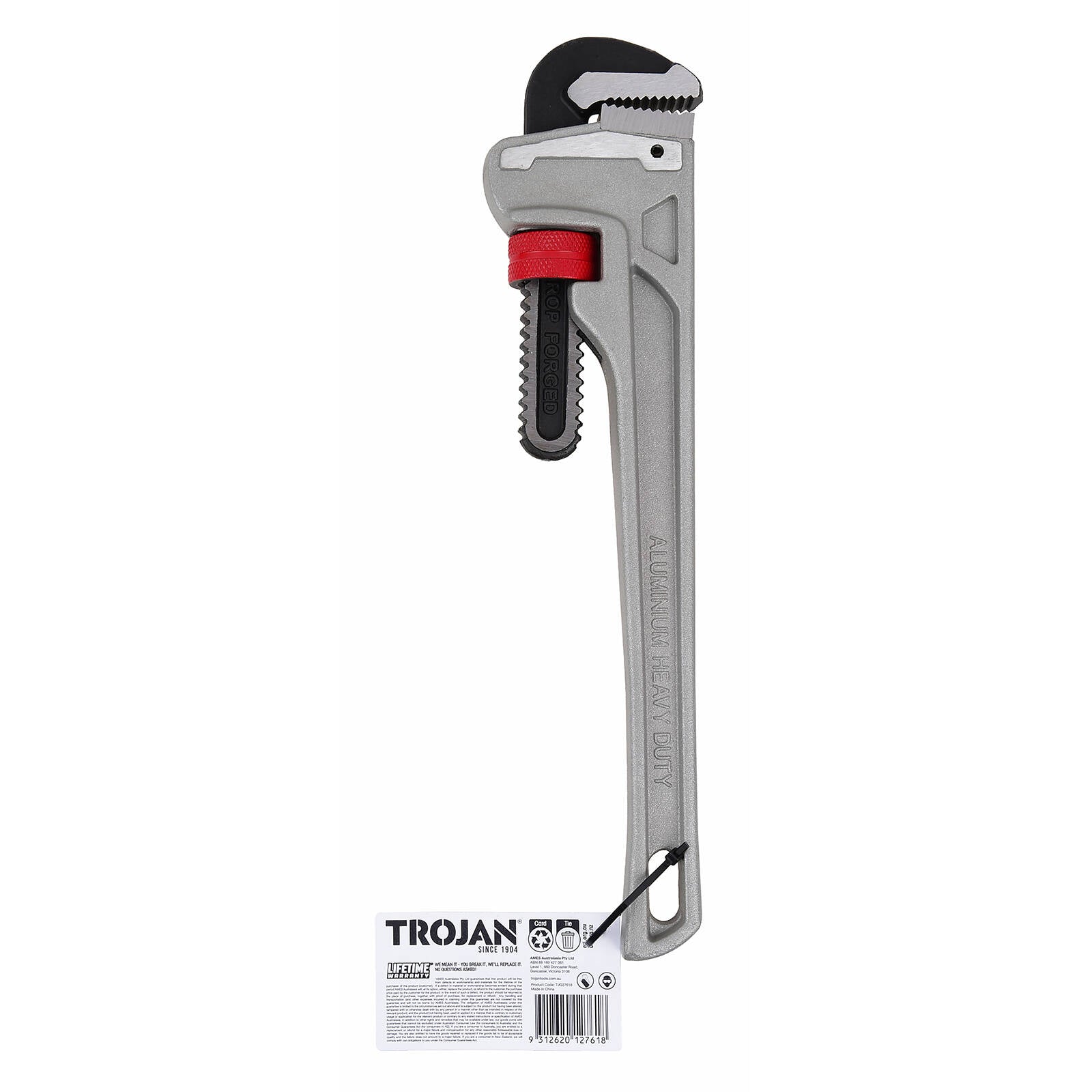 Trojan 350mm Aluminium Pipe Wrench