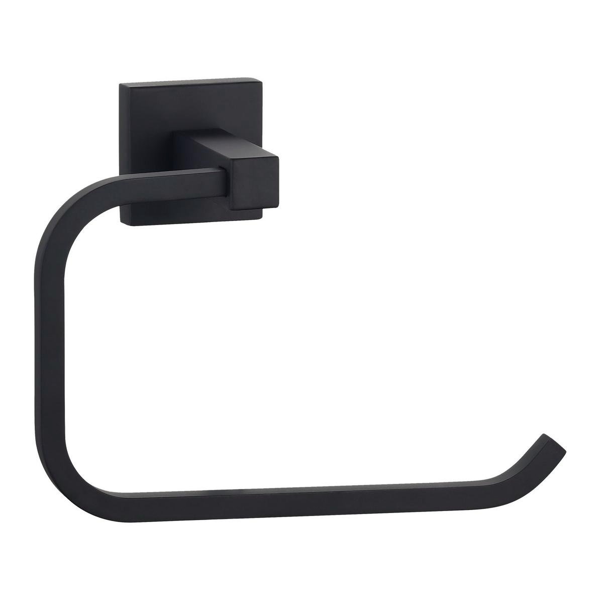 Mondella Matte Black Rococo Toilet Roll Holder - 170mm x 120mm x 70mm - SuperSaverAU - view 1