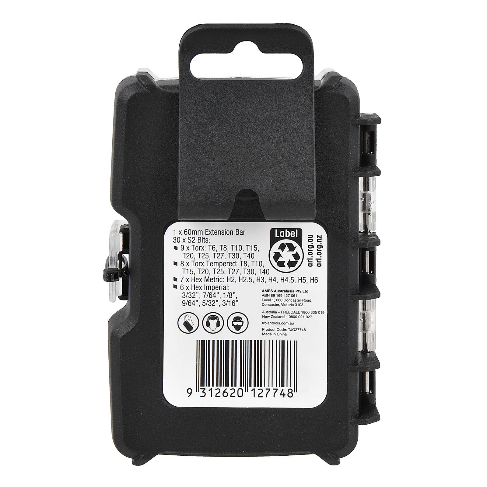 Trojan 31 Piece Torx and Hex Key Set