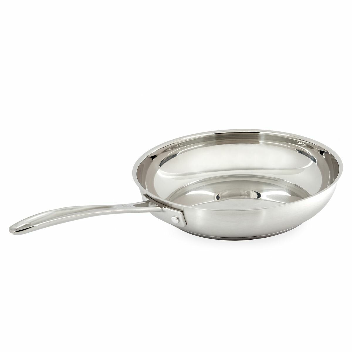 Westinghouse Five Piece Stainless Steel Pot and Pan Set - Glass Lids, Impact Bonded Base - WH5P02SS