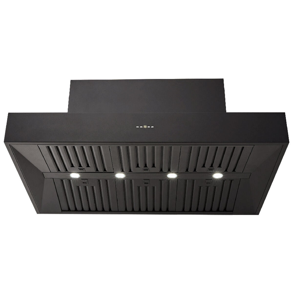 Schweigen 120cm Wall Mounted BBQ Rangehood - Black, 3200m³/h, Single External Motor - CL7372BSEPAK