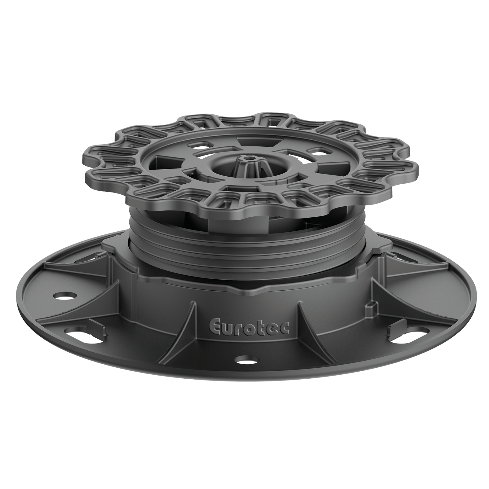 Eurotec Pro S 30-53mm Adjustable Decking Pedestal