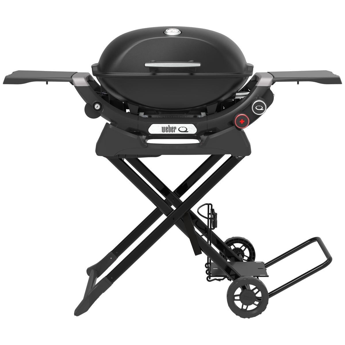 Weber Baby Q and Q portable cart - black plastic - for Q1000 to Q2800N+ barbecues - 3400176