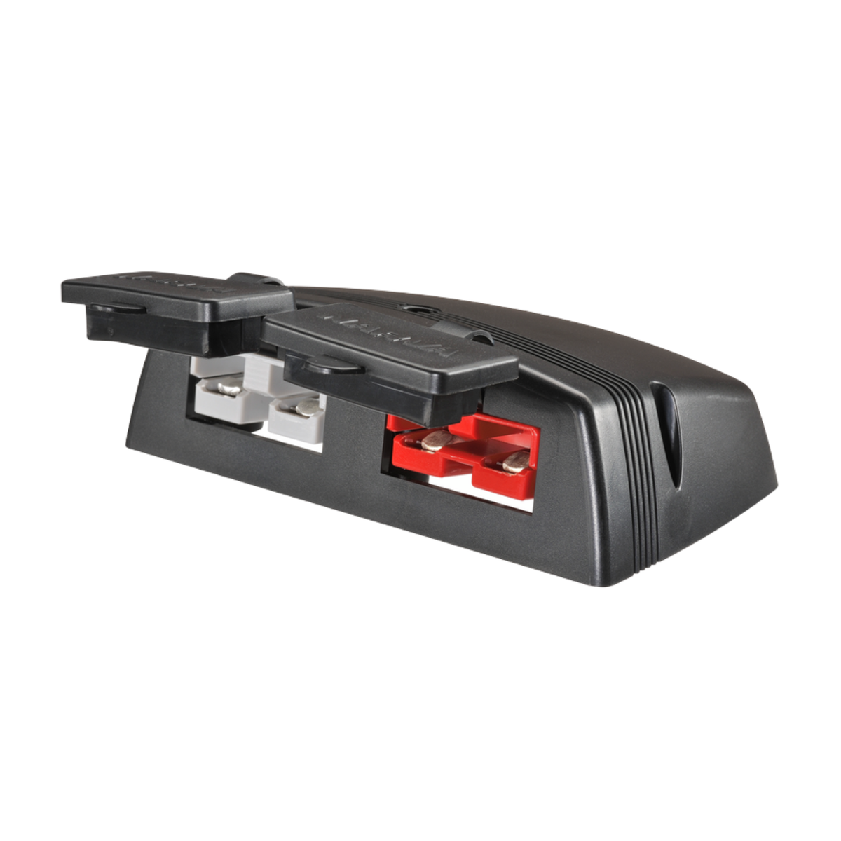 Narva 12V 50A Grey/Red Heavy Duty Twin Surface Mount Connectors