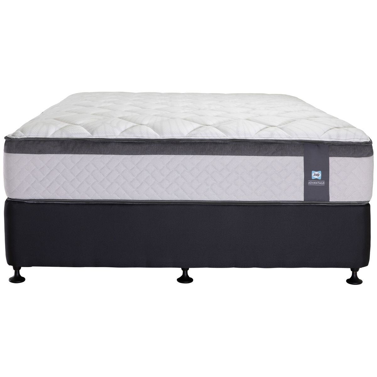 Sealy Advantage Cristal Medium Queen Mattress - Premium Fibre - 1 Stage CoreSupport - 905688