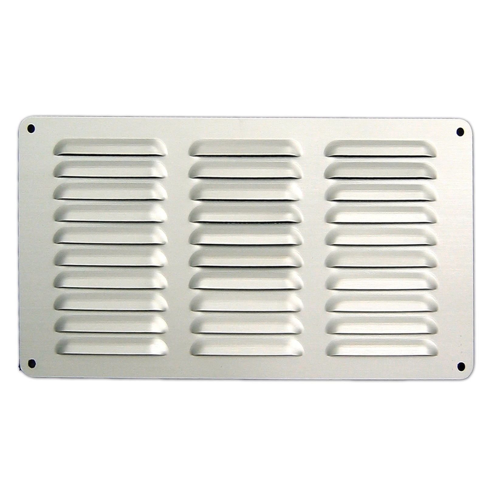 Haron 300 x 150mm Silver Anodised Aluminium Pressed Wall Vent