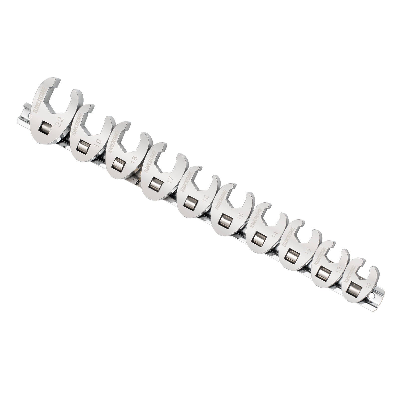 Kincrome 10 Piece 3/8" Drive Metric Crows Foot Spanner Set