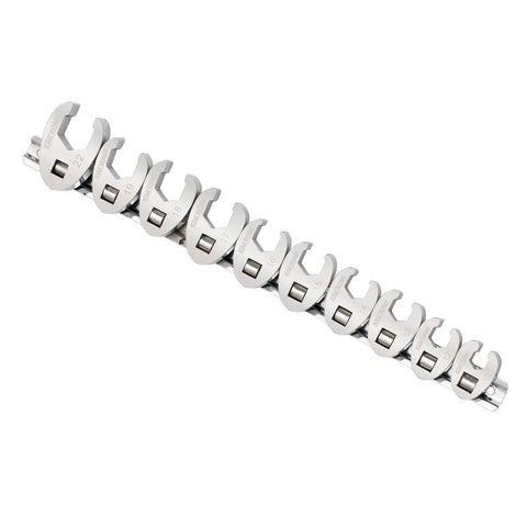 Kincrome 10 Piece 3/8" Drive Metric Crows Foot Spanner Set - Durable, Versatile - SuperSaverAU - view 1