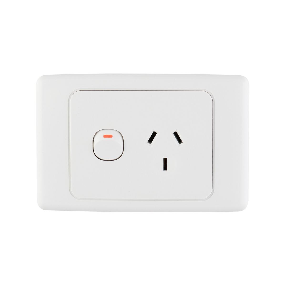 Deta Single Power Point - 10Amp - Polycarbonate - Standard Outlet - SuperSaverAU - view 1