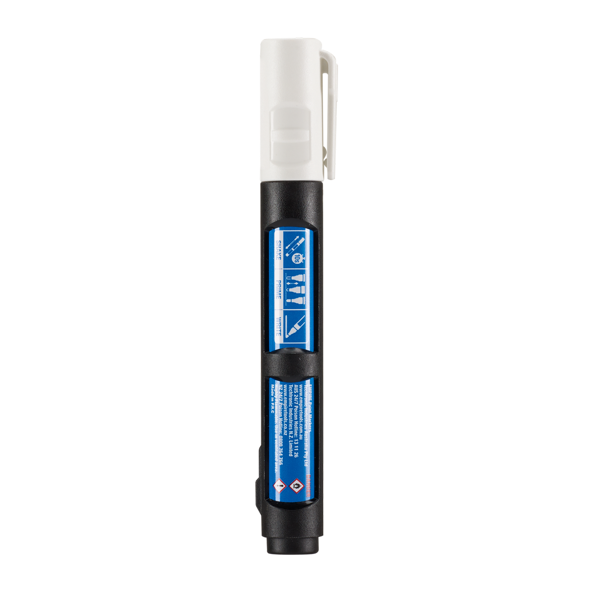 Empire White Liquid Paint Marker - 1 Pack - 21mm x 147mm - Fast-Drying Ink - SuperSaverAU - view 4