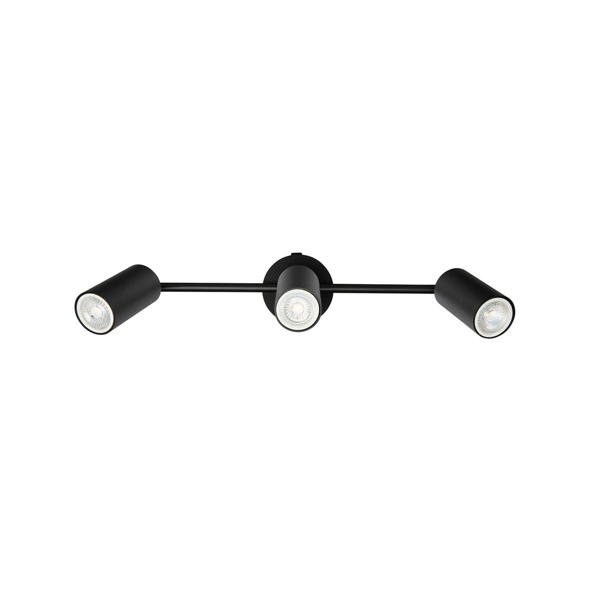 Brilliant Jez Black 3 Light Spotlight 470mm - Adjustable Heads - Indoor Use - SuperSaverAU - view 2