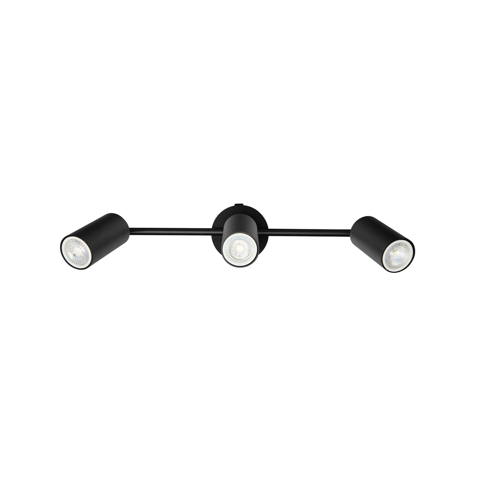 Brilliant Jez Black 3 Light GU10 DIY Spotlight 21W 240V 21684/06