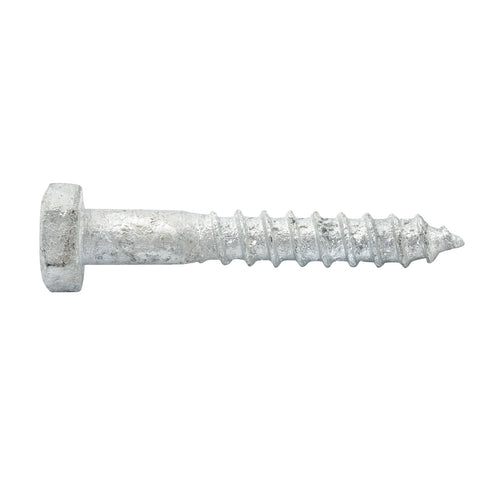 Zenith M6 x 40mm Hot Dipped Galvanised Hex Head Coach Screw - Each