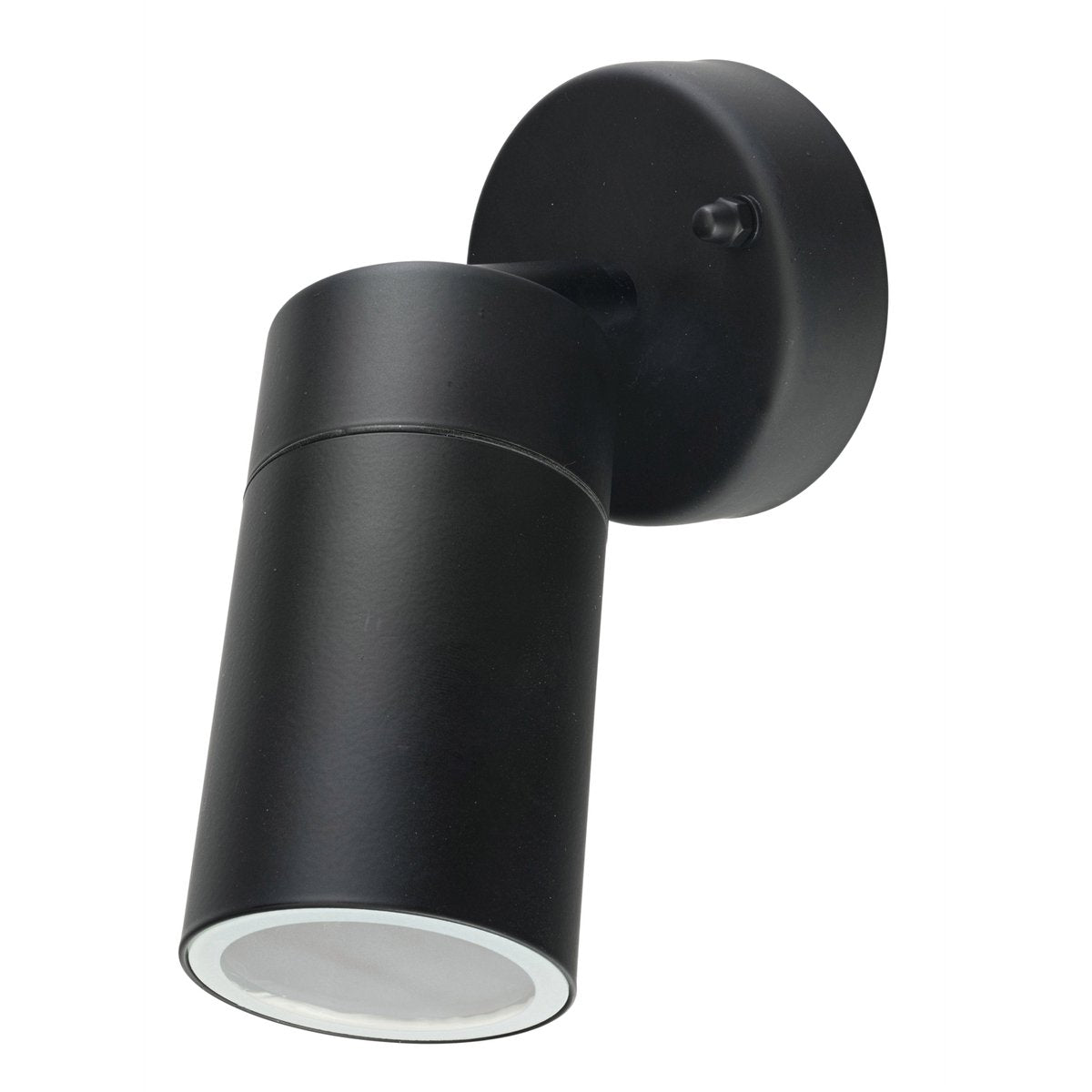 Brilliant Lighting Coolum 9W Black Outdoor Wall Light GU10 240V Hardwired 19835/06