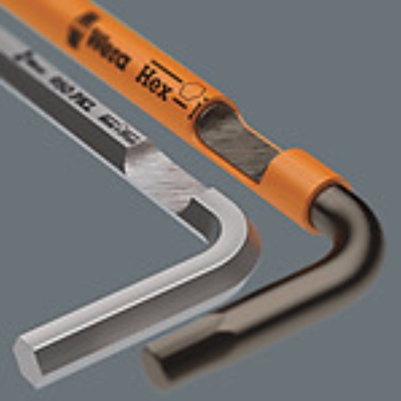 Wera Hex-Plus Ball End Metric L-Key Clip Set 1.5-10mm 9 Piece