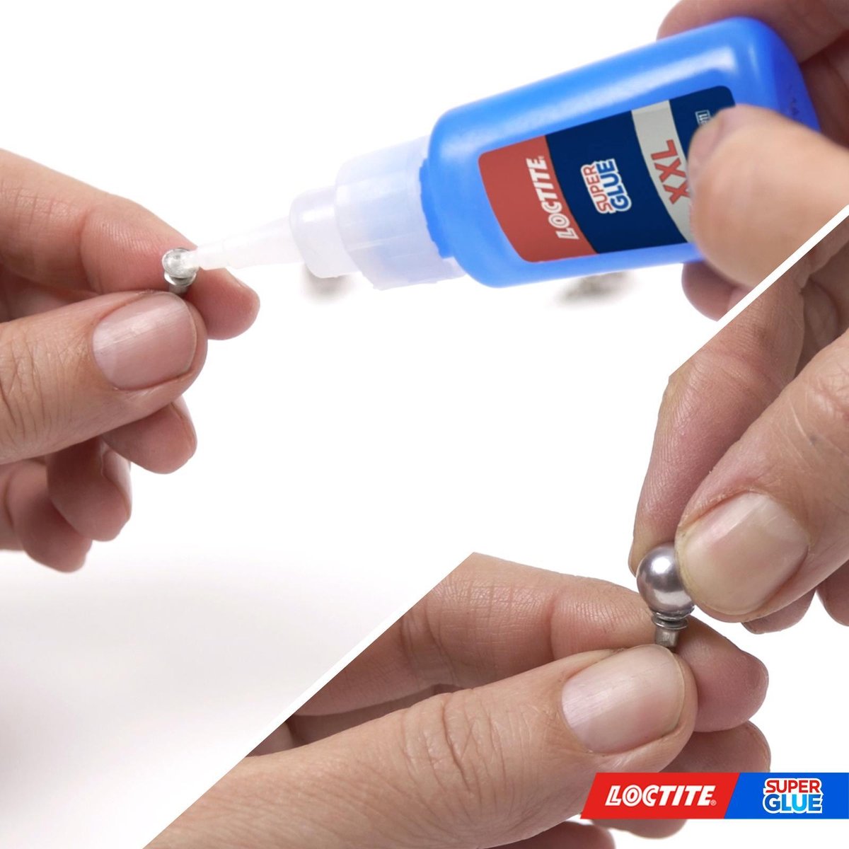Loctite XXL Super Glue Liquid 20g - Dries Clear High-Strength Cyanoacrylate Adhesive