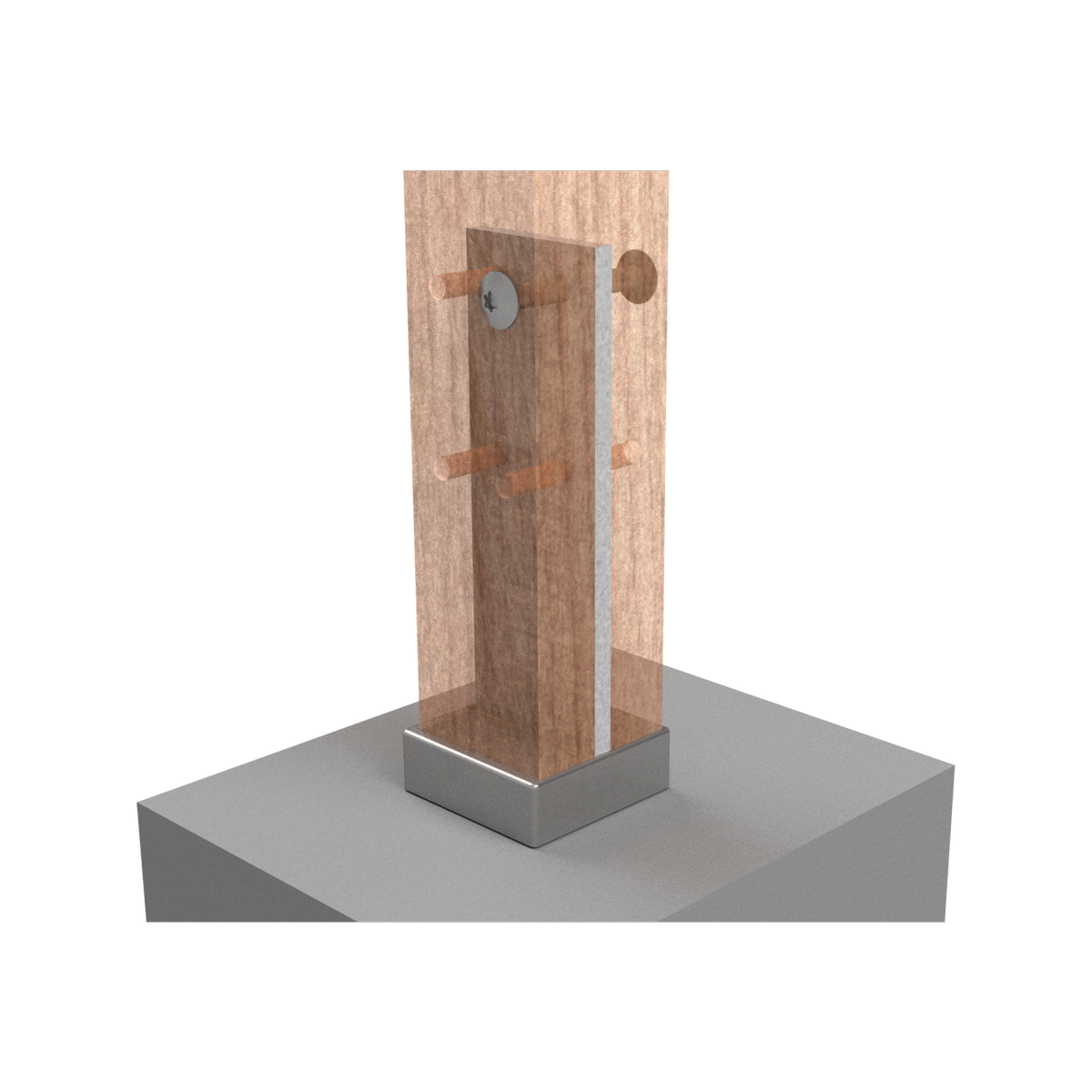 Vuepro Concealed Bolt Wrench - T50 - Galvanised - Quick Install - SuperSaverAU - view 5