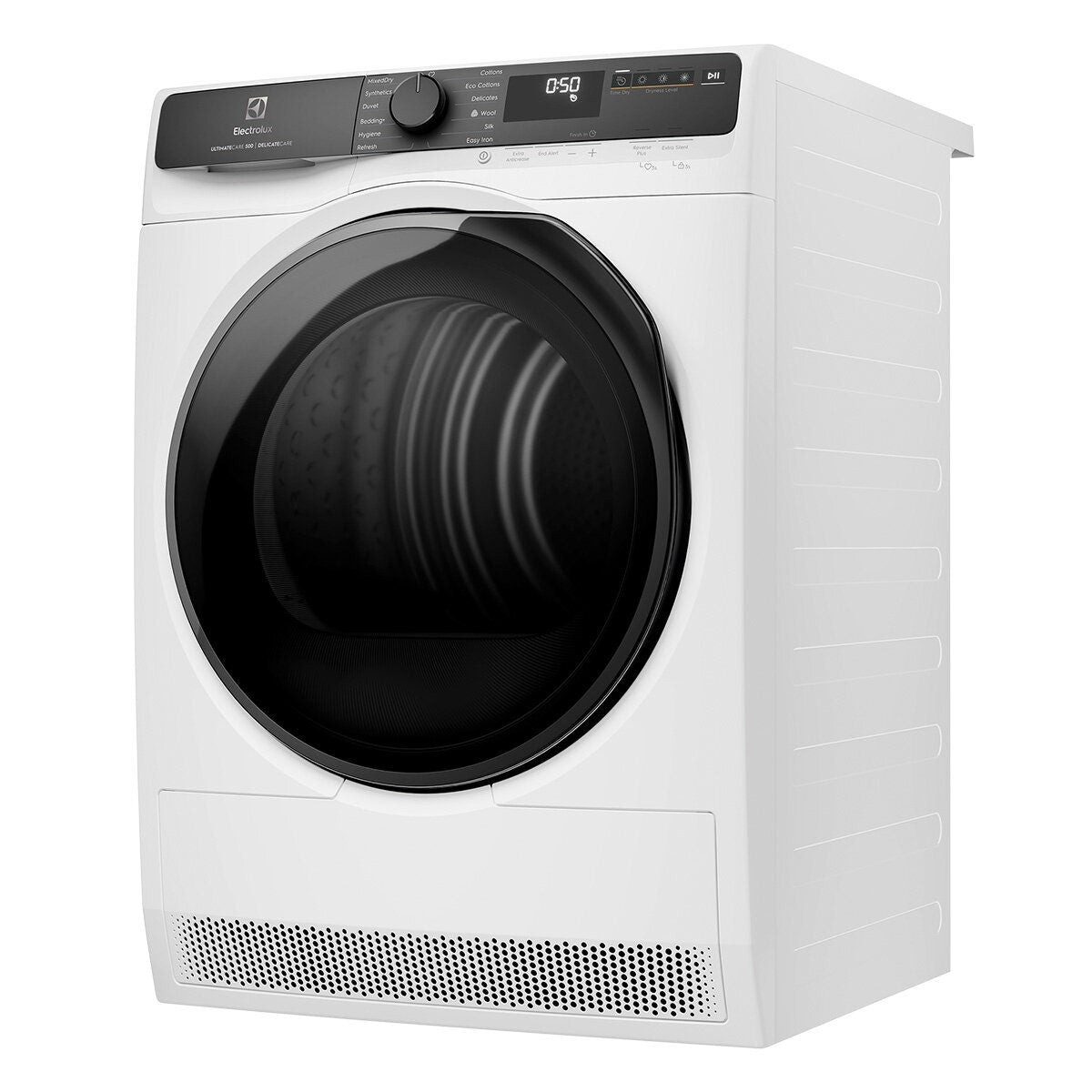 Electrolux 500 Series 8kg heat pump dryer - 8 star energy rating, Hygiene cycle, Woolmark care - EDH803P5WC
