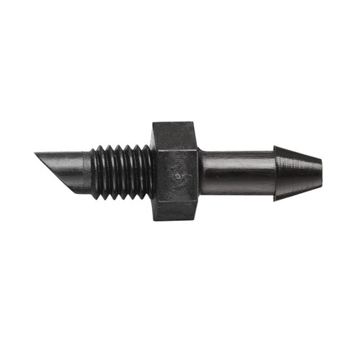 Pope 4mm Threaded Barbed Adaptor Polypropylene - 10 Pack