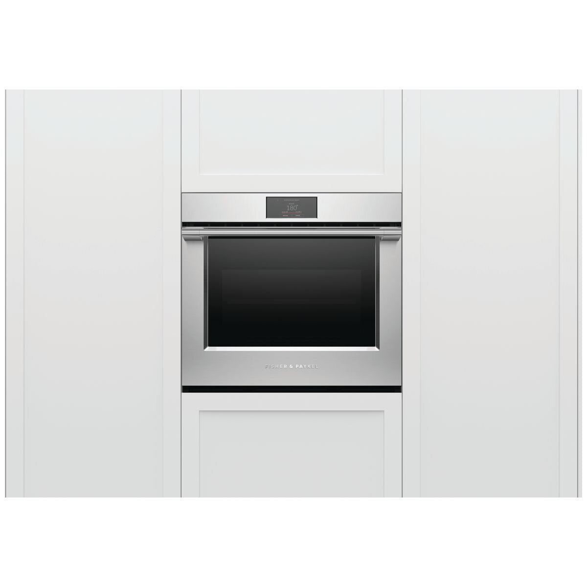 Fisher & Paykel 76cm Pyrolytic Oven - 115L, 17 Functions, Stainless Steel, Fan Forced - OB76SPPTX1