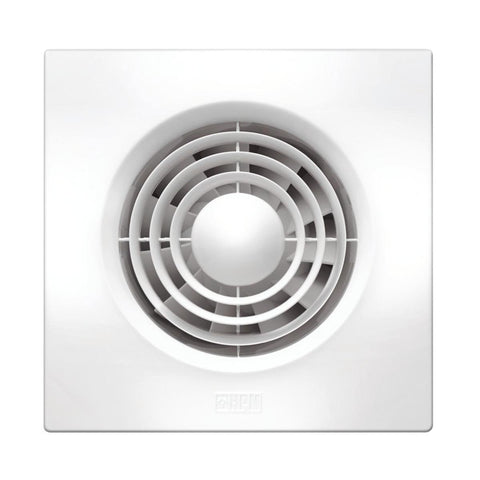 Hpm Wall Exhaust Fan - 150mm - Plastic - Slimline - Strong Air Extraction - SuperSaverAU - view 1