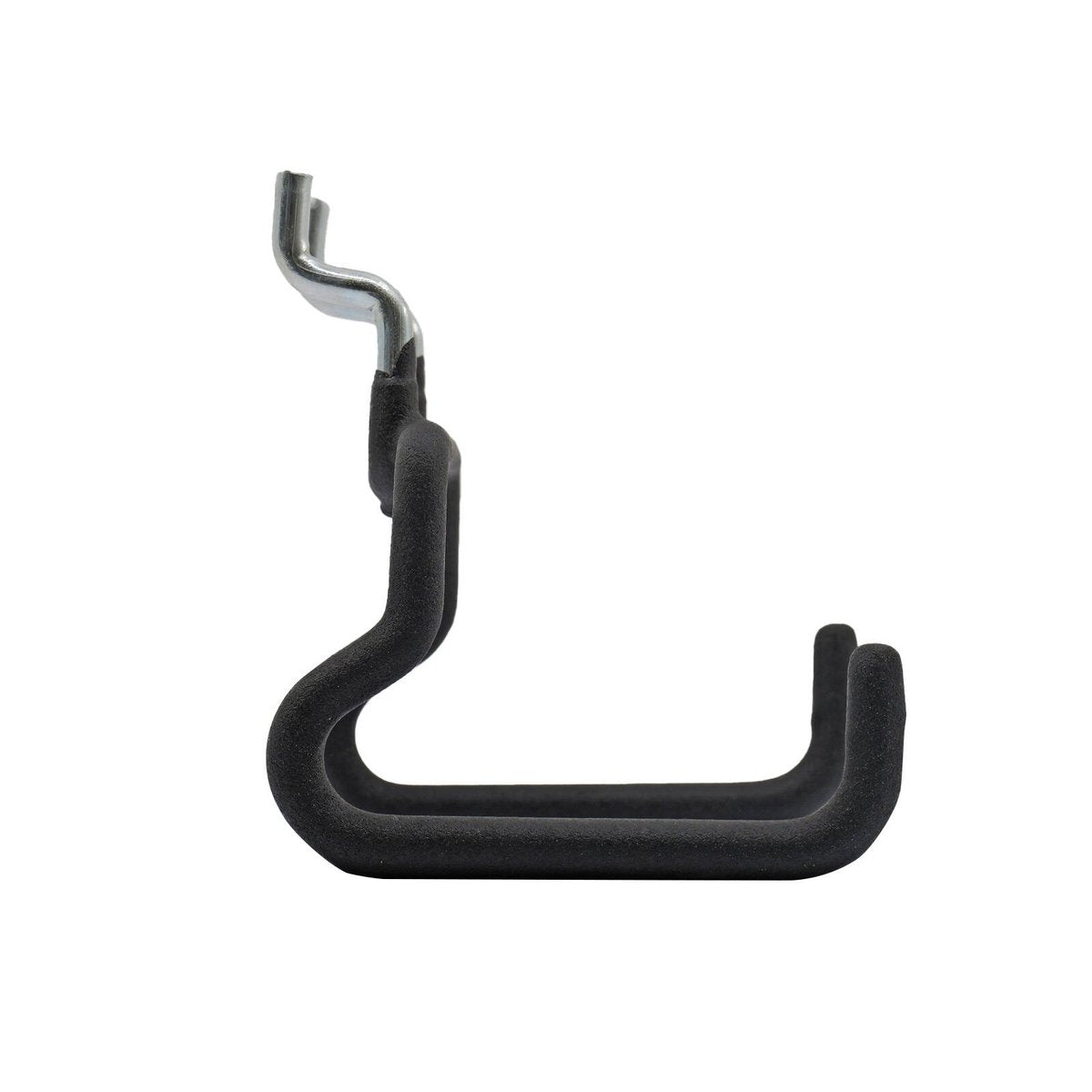 Everhang Neoprene Coated Pegboard Tool Holder Black - 4 Pack