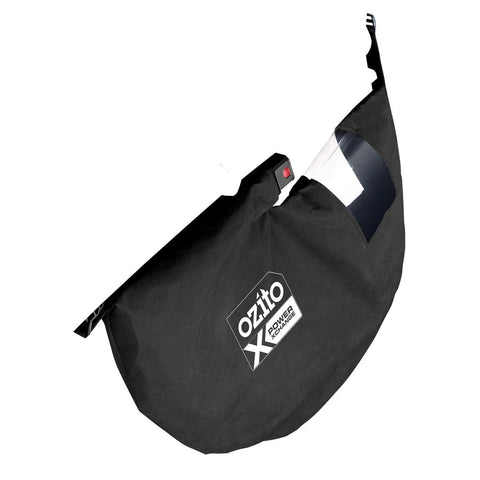 Ozito PXC 45L Garden Blower Vacuum Collection Bag, Nylon, Black PXCBLVBA-018