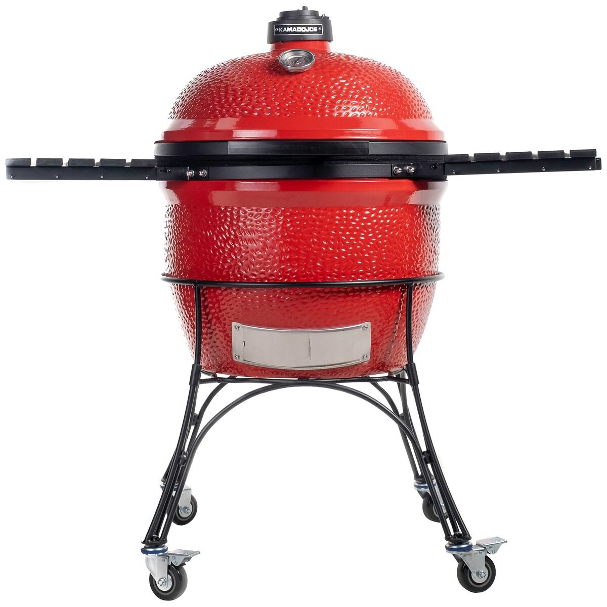 Kamado Joe Big Joe I Ceramic Grill - Red, 61cm Cooking Surface, Cart with Locking Wheels - BJ24RH