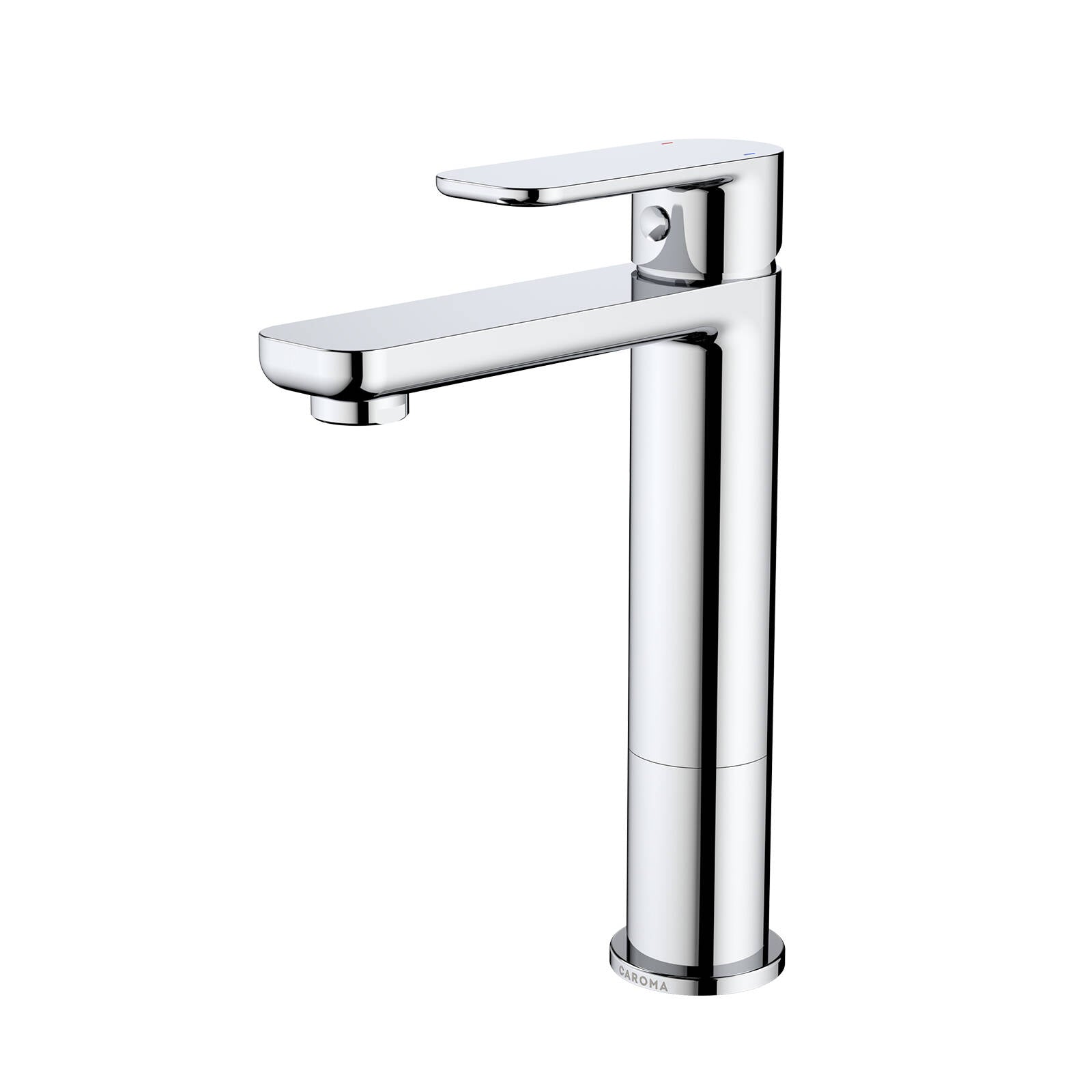 Caroma Luna Mid Basin Mixer Chrome Lead Free Brass WELS 6 Star 4.5L/min