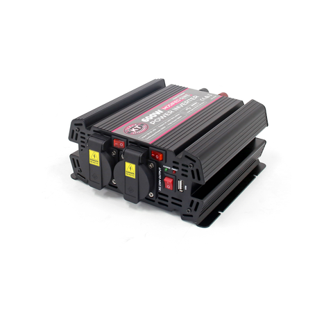 KT Solar 600W Modified Sine Wave Power Inverter, 12V to 240V KTTS600M