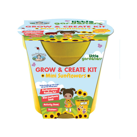 Mr Fothergill's Little Gardeners Mini Sunflower Grow and Create Kit