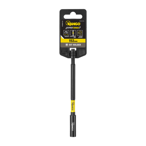 Kango 152mm Hypertorque Impact Magnetic Bit Holder - 1/4" Hex, Holds 25mm Insert Bits
