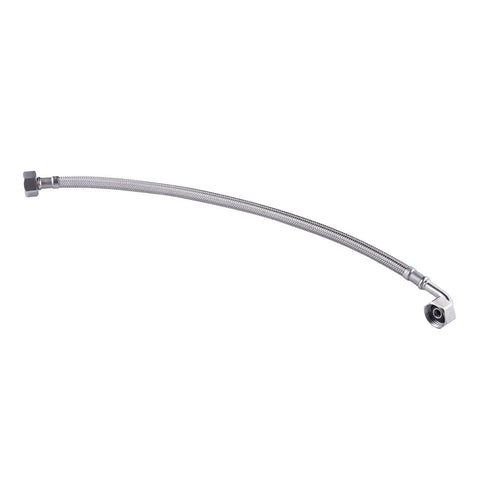 Kinetic 300mm Stainless Steel Flexible Braided Bent Elbow Water Connector 500kPa