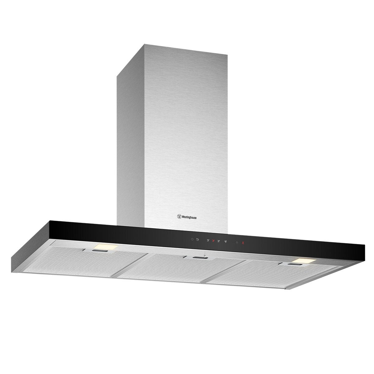 Westinghouse 90cm Canopy Rangehood with Hob2Hood - Mark Resistant Stainless Steel, 810m³/h - WRC924SD