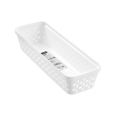 Boxsweden Kept 33 x 11.5 x 6.5cm 2L White Organiser Tray