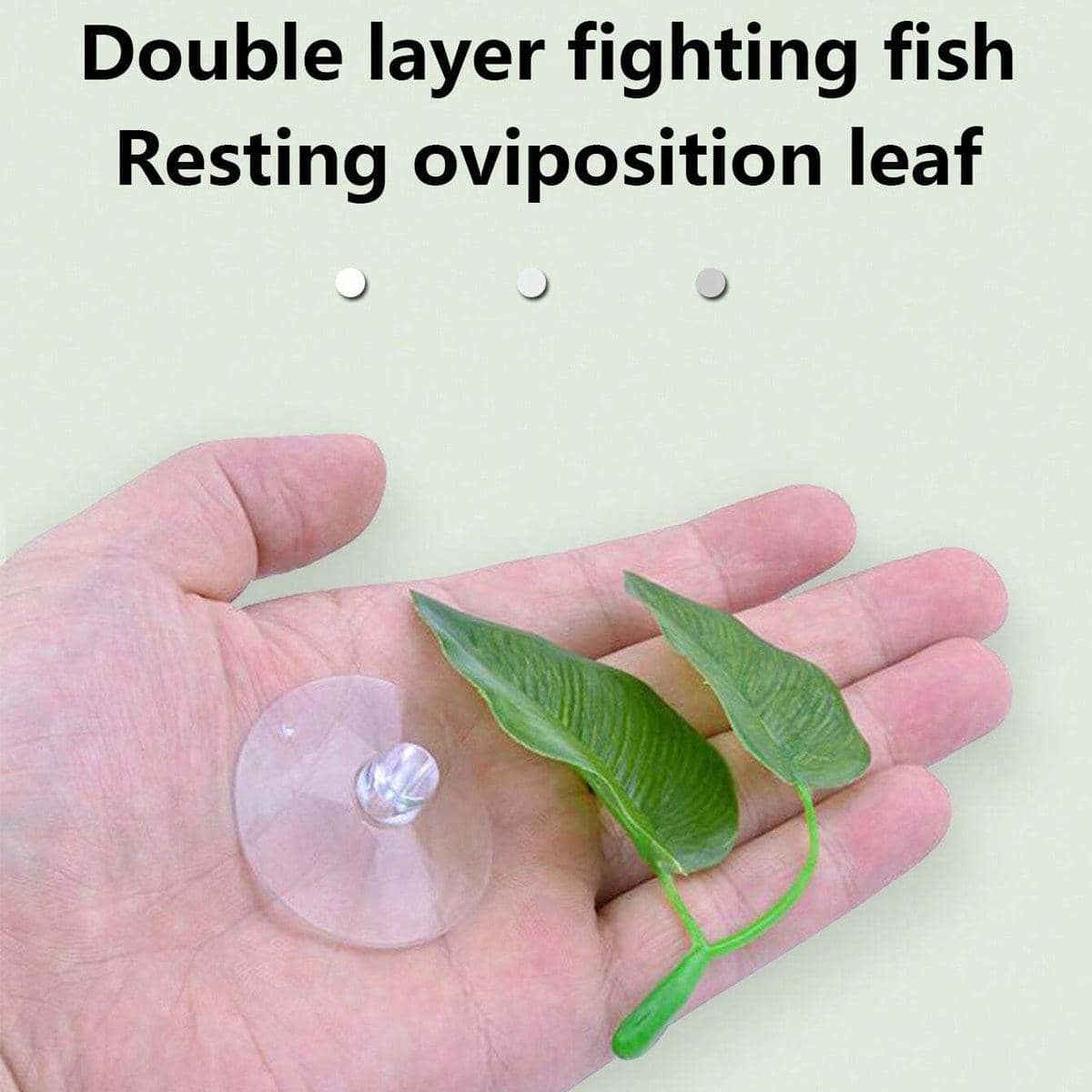 Betta Fish Resting and Spawning Leaves Aquarium Decoration, Pack of 4 - view 5