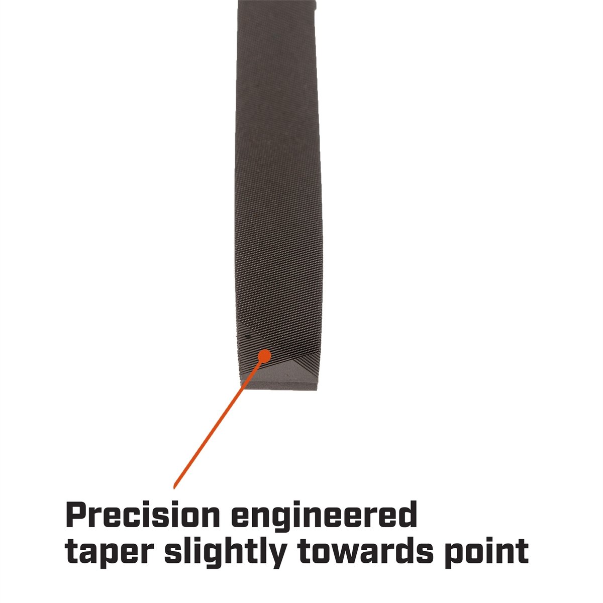 Crescent Nicholson 200mm Flat Second Cut File