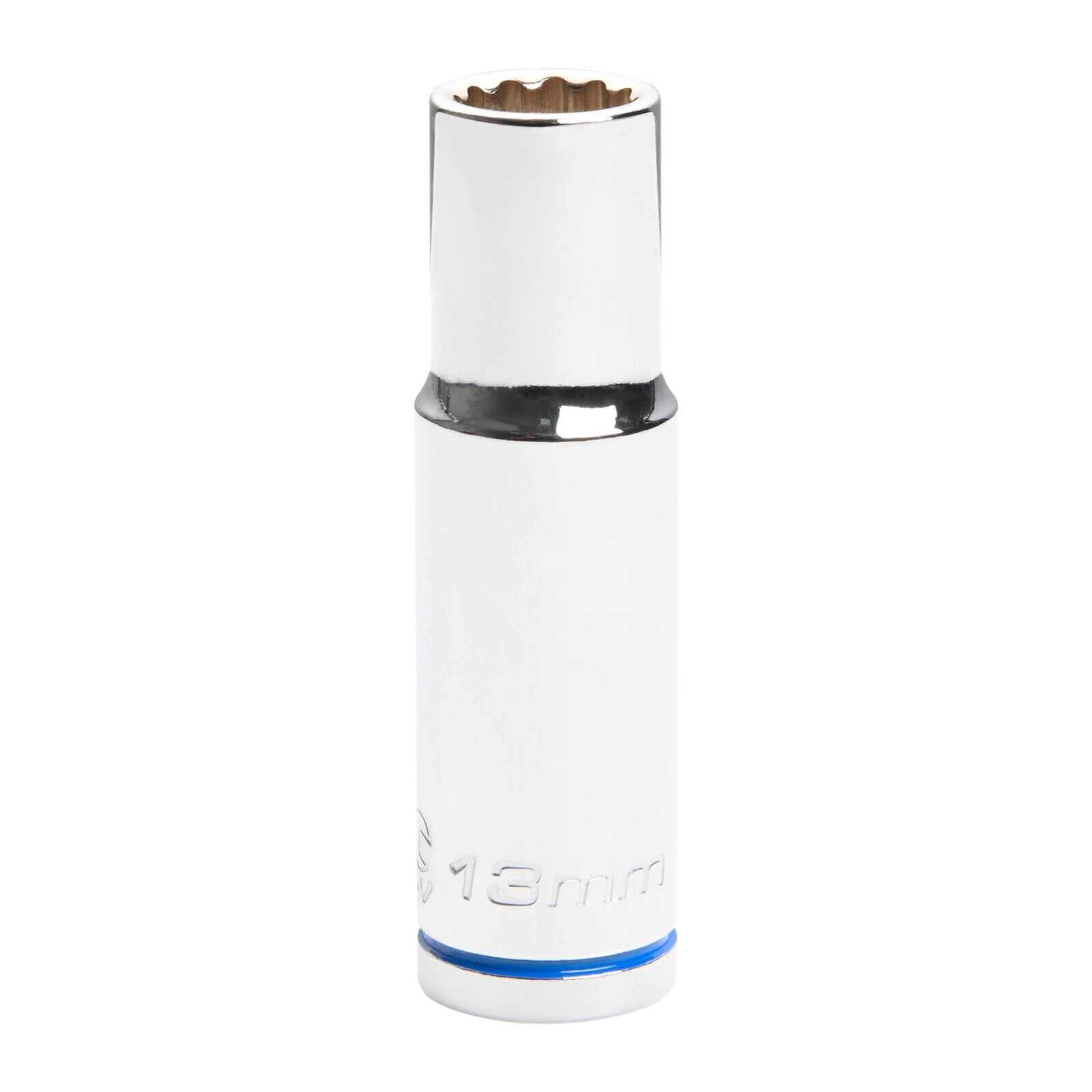 Kincrome 13mm 1/2" Drive Deep Socket, Chrome Vanadium Steel, 12 Point, Rust Resistant