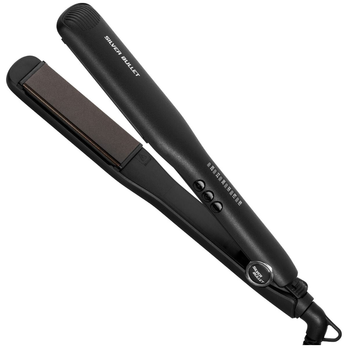 Silver Bullet Keratin 230 Wide Plate Straightener - 37mm Ceramic Tourmaline Floating Plates - 900424
