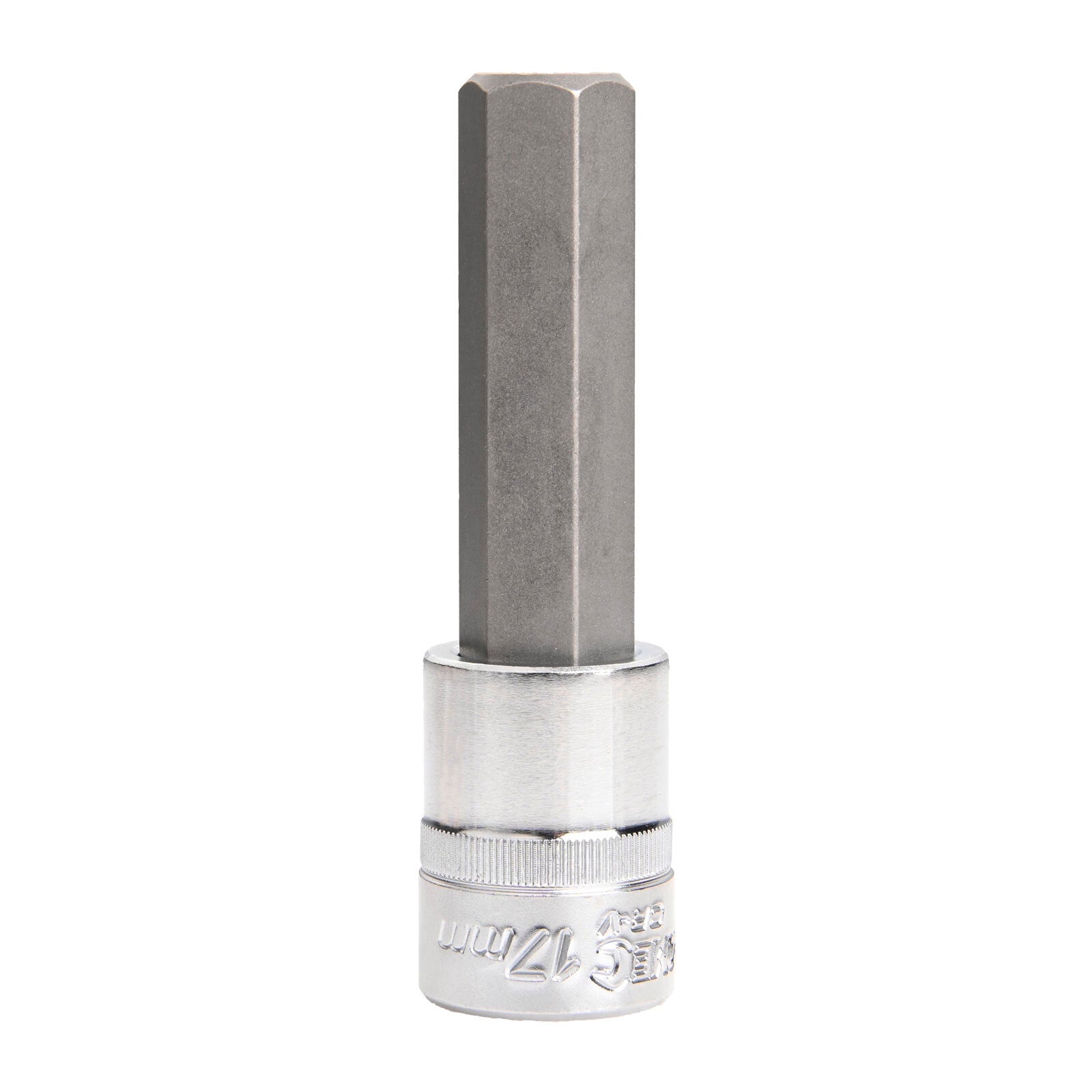 Kincrome 17mm 1/2" Drive Hex Bit Socket, 100mm Long Chrome Vanadium