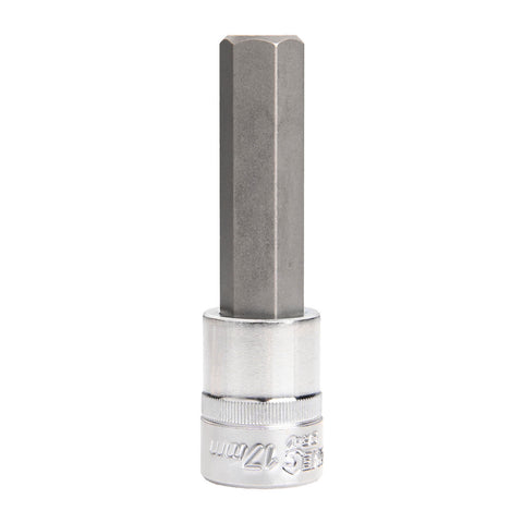 Kincrome 17mm 1/2" Drive Hex Bit Socket, 100mm Long Chrome Vanadium