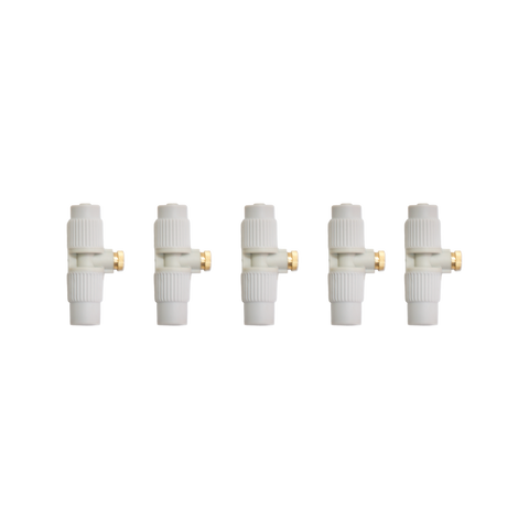 Nylex Misting System Nozzles 5 Pack - Brass - 150mm x 10mm x 100mm - Grey - SuperSaverAU - view 1