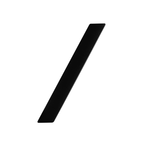 Sandleford Black Edge House Letter / 100mm Aluminium
