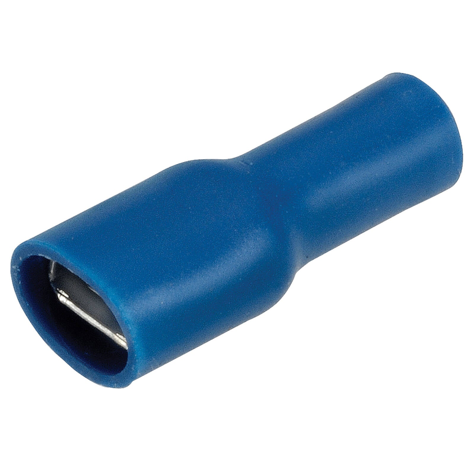Narva 4-6.3mm Blue Insulated Flared Vinyl Female Blade Terminal - 10 Pack